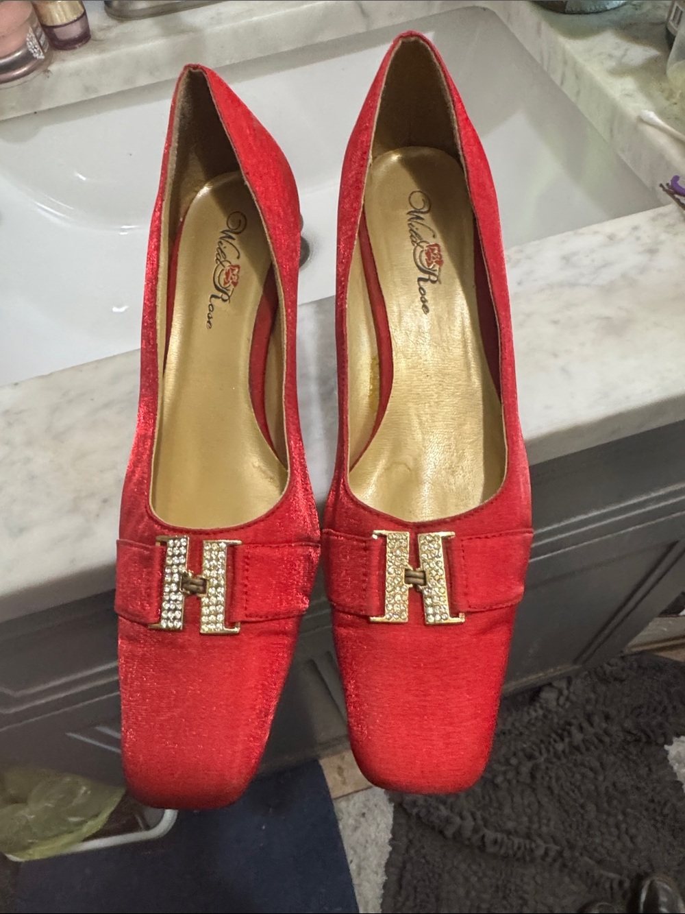 Wild rose shoes